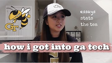 how i got into georgia tech
