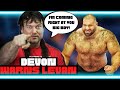 Devon has a Warning for Levan Saginashvilli!