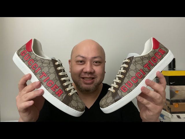 Gucci Tiger 2022 Release Sneaker Full Detail Review - YouTube display picture 3