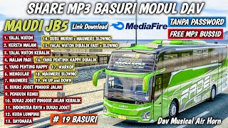 KANE BANGET 🥳 SHARE 19 NADA MAUDI JB5 BASURI DAV AIR HORN! BUSSID UPDATE! LINK MP3 BASURI MEDIAFIRE screenshot 5