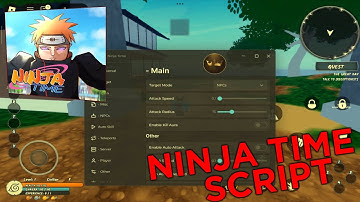 Roblox Ninja Time Script - (Auto Farm, Auto Train, Auto Skill, Teleports) *NO KEY*