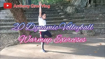8 Counts || 20 Dynamic Volleyball Warmup Exercises