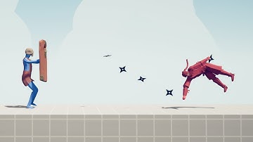 RAPID FIRE NINJA vs EVERY UNIT - Totally Accurate Battle Simulator TABS