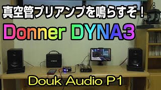 Donner DYNA3 & Nobsound P1 真空管プリアンプの音を鳴らしてみた！