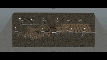 Maya Fx || Wooden bridge Pulldownit ||