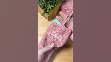 ❤️🧶Cute Mini Pouch #simplicity888 #crochet #crochettutorial #handmade #diy #crochetprojects