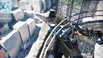 *NEW Quarry shotgun jump onto crane