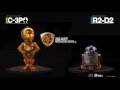 Egg Attack Statue - EA-015 Star Wars Episode V – R2-D2、EA-016 – C-3PO
