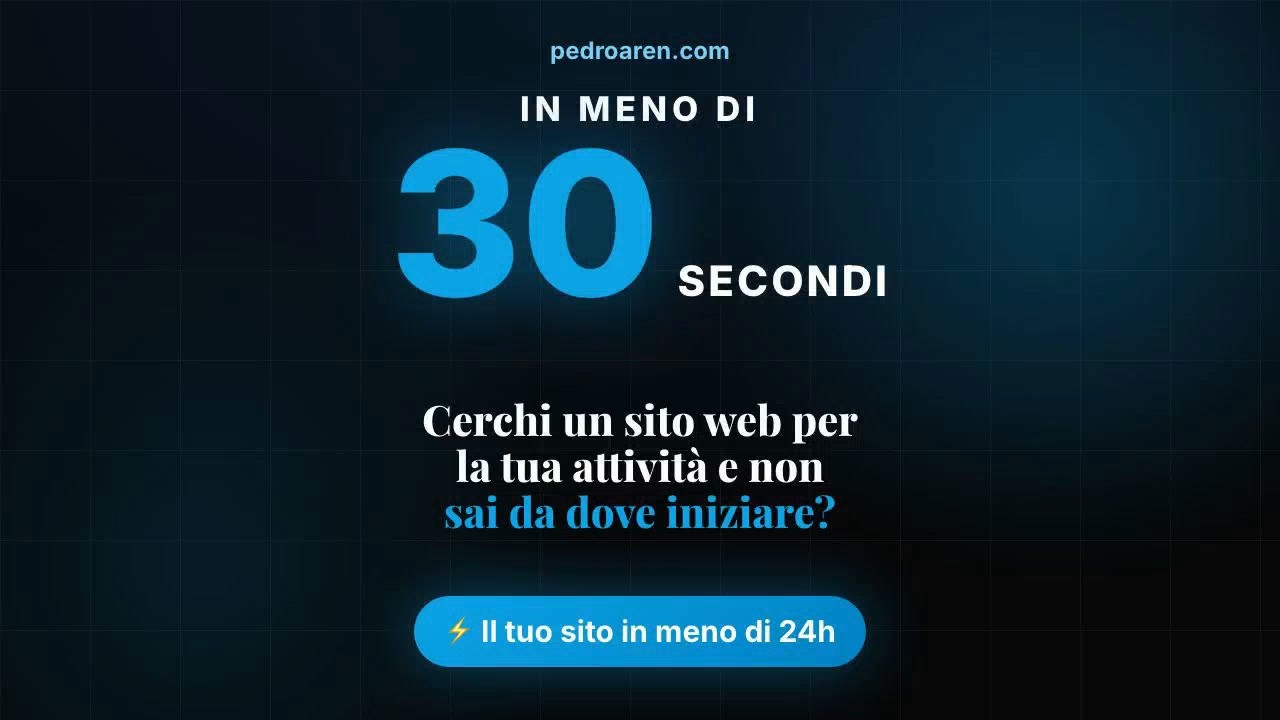 Hai bisogno di un sito web per la tua attività e non sai da dove cominciare?