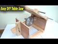 Easy Ideas DIY Table Saw With 775 Motor