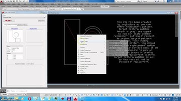 Find and Replace Objects in AutoCAD with dwgExplore