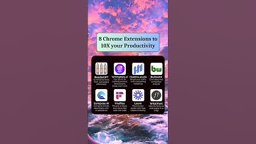 8 AI Chrome Extensions to 10X your productivity. #chromeextensions #chatgpt #gpt4 #ai #aitools