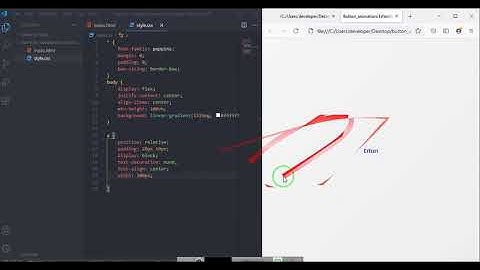 Create an animation button with Html, Css - ساخت دکمه انیمیشنی با Html,Css