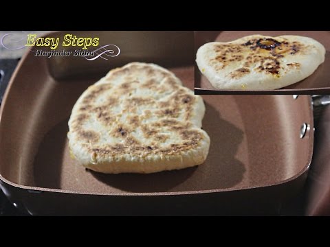 Punjabi Sweet Naan For Kids | Apricot & Pineapple Naan Made In Copper Chef Pan