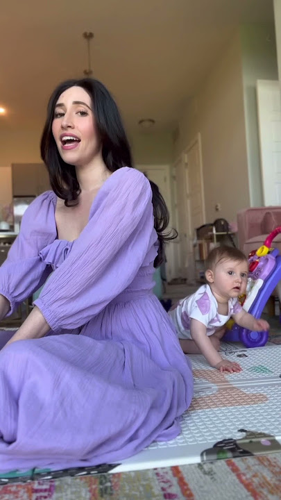 Watch my baby react to hearing this song from The Little Mermaid 🥹 #shorts