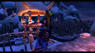 Flut Flut Skips in Snowy Mountain