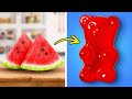 Increíbles ideas de recetas de postres y trucos con frutas que te encantarán 🍉🍭