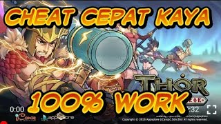 Cara Cheat Cepat Kaya Get Rich game Thor: War Of Tapnarok screenshot 2
