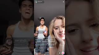 Kelianne TikTok Live with Nate and Tayler Holder