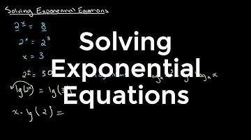 Solving Exponential Equations | O Level Additional Mathematics