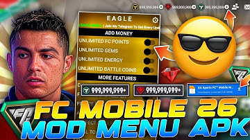 FC MOBILE MOD MENU V26.1.02 🔥 Unlimited Money, Fc Points - FC Mobile Mod Menu | Fc Mobile Mod Apk