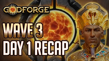 Day One in Godforge Alpha Wave 3 – The Competition is HERE!