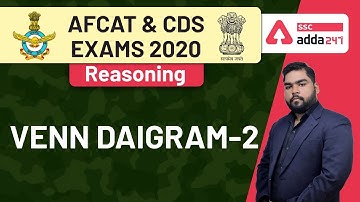 Venn Diagram (Part-2) | Reasoning | AFCAT & CDS Exams 2020