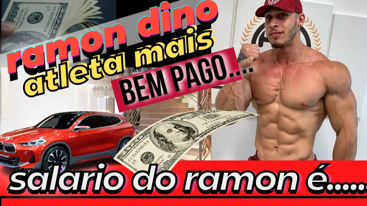 RAMON DINO MAIOR SALARIO ATLETA BODYBUILDING