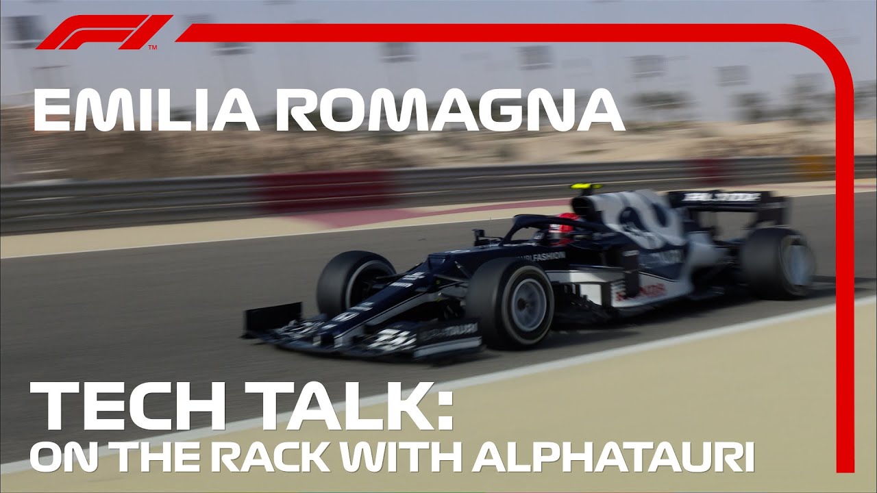 The Components Steering AlphaTauri To Success | F1 TV Tech Talk | 2021 Emilia Grand Prix