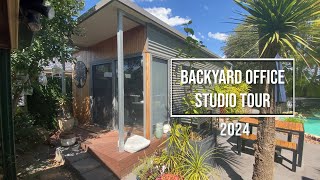 Our Backyard Office Studio Tour 2024