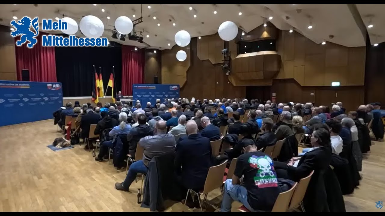 Live aus Siegen, AfD-Neujahrsempfang mit Münzenmaier und Helferich am 23.01.2026 | Mein Mittelhessen