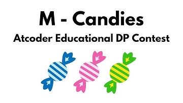 M - Candies | Atcoder Educational DP Contest