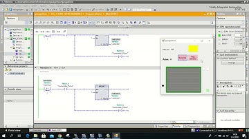 S7-1200 simulation with C# - Garage door