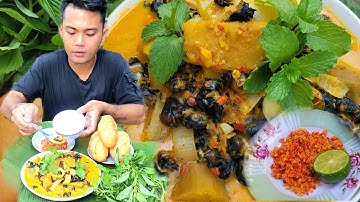 RA VƯỜN BẮT ỐC | LÀM CHẢO ỐC BƯƠU NẤU CÀ RI CAY CỰC NGON || Anh Ba Gà #9