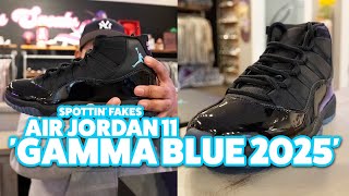 Celebrity Jordan 11 'Gamma Blue 2025' | Spottin' Fakes Profile