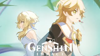 Aether VS Evil Lumine (Cutscene) | Genshin Impact 6.0 Luna I 