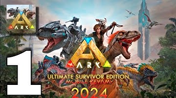 ARK: Ultimate Mobile Edition : Gameplay Walkthrough Part 1 ( Android, iOS ) MrGamerz