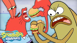 Every Time Somebody ALMOST Ate a Krabby Patty  | SpongeBob