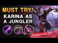 WOOW! KARINA AS A JUNGLER IS REALLY STRONG | Mobile Legends