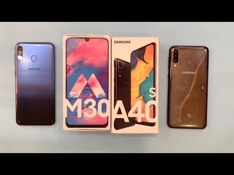 Samsung Galaxy A40s vs Samsung Galaxy M30