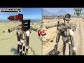 MINECRAFT MECHA SIREN HEAD VS GTA 5 MECHA SIREN HEAD - WHO IS BEST?