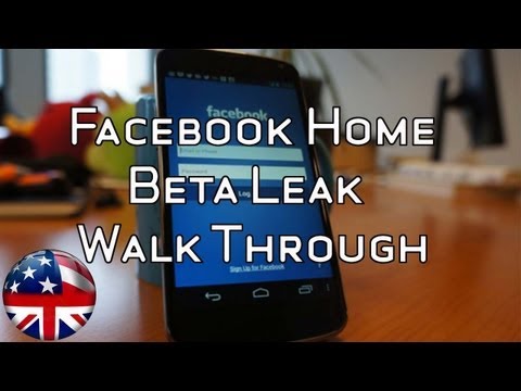 Facebook Home on the Samsung Galaxy Note 2