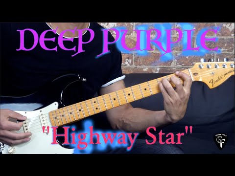 Deep Purple - "Highway Star" (EXCERPT) - Rock Guitar Lesson (w/TABS)