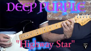 Deep Purple - "Highway Star" (EXCERPT) - Rock Guitar Lesson (w/TABS)