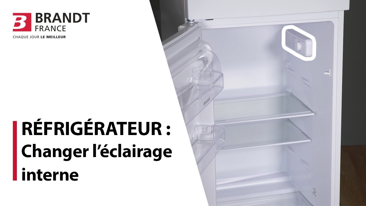 Réfrigérateur : comment changer l'ampoule d'un frigo ?