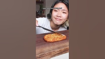 hash brown avocado toast but ~asian~ 🌸 #shorts