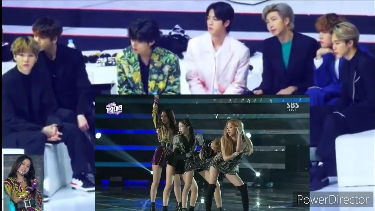 BTS reaction Blackpink - 