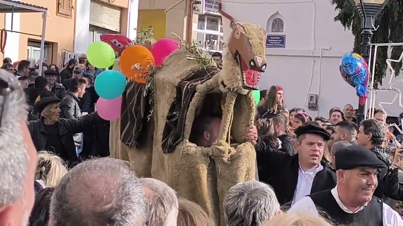 ΓΑΛΑΤΙΣΤΑ : Το έθιμο της Καμήλας & ο Βυζαντινός πύργος.Travelling in Greece
