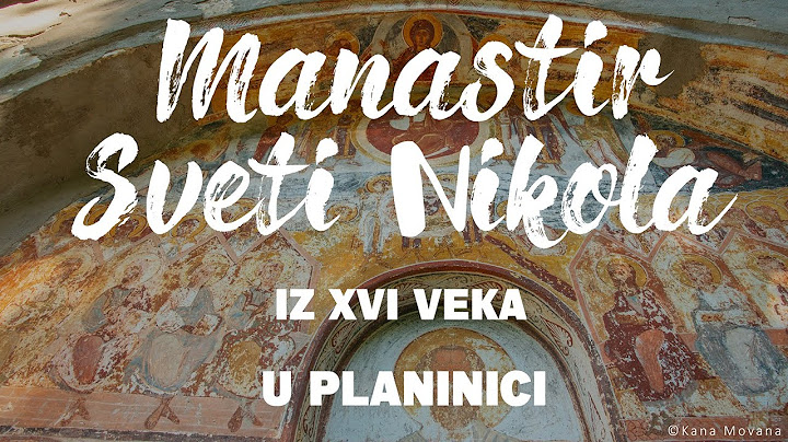 Manastir Sveti Nikola 25.09.2022. iz XVI veka u Planinici