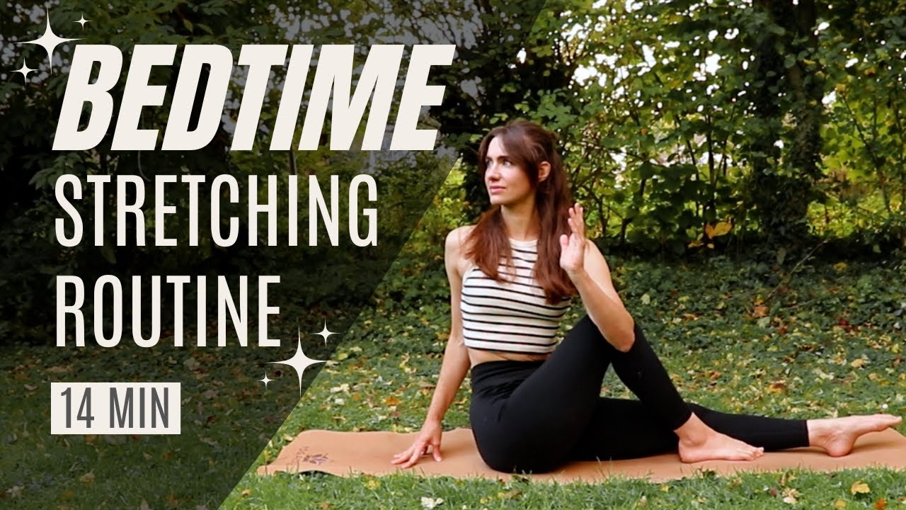 14 Min Evening Stretching Routine I Stretches Before Bed I Relaxation ...